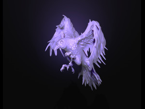 Raven printready 3d print model 3D 프린트 모델