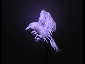 Raven printready 3d print model 3D Print Model