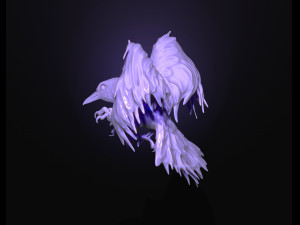 Raven printready 3d print model 3D 프린트 모델