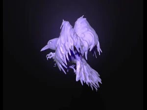 Raven printready 3d print model 3D Print Model