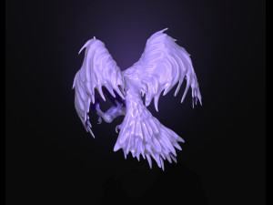 Raven printready 3d print model 3D 프린트 모델