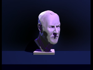 bust of sigmund freud free 3d print model 3D Print Model