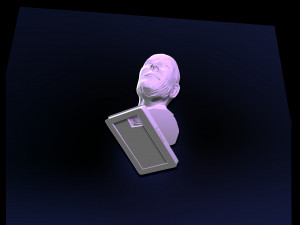 bust of sigmund freud free 3d print model 3D Print Model