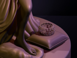 empress senior tarot arcana 3D 打印模型