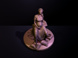 empress senior tarot arcana 3D 打印模型