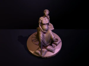 empress senior tarot arcana 3D Print Model