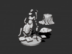 empress senior tarot arcana 3D 打印模型