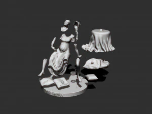 empress senior tarot arcana 3D Print Model