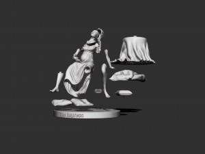 empress senior tarot arcana 3D 打印模型