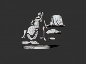 empress senior tarot arcana 3D Print Model