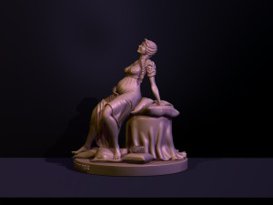 empress senior tarot arcana 3D 打印模型