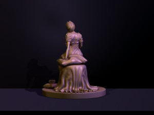 empress senior tarot arcana 3D 打印模型