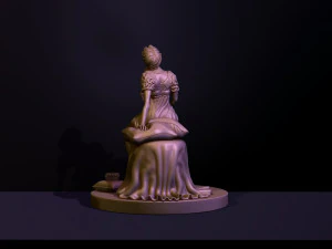 empress senior tarot arcana 3D Print Model