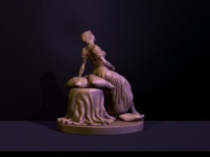 empress senior tarot arcana 3D 打印模型