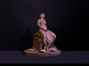 empress senior tarot arcana 3D 打印模型
