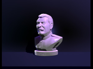 bust of joseph stalin 3D 打印模型