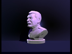 bust of joseph stalin 3D 打印模型