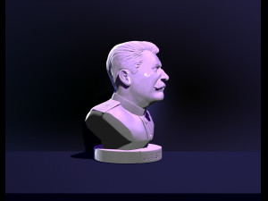 bust of joseph stalin 3D 打印模型