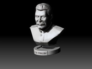 bust of joseph stalin 3D 打印模型