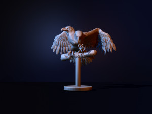 Double-headed eagle 3D प्रिंट मॉडल