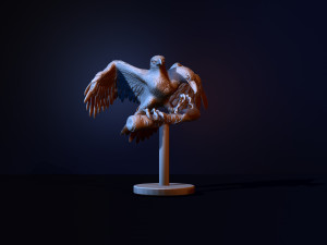 Double-headed eagle 3D प्रिंट मॉडल