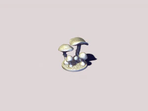 Printready mushroom amanita 3d print model 3D Print Model