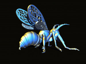 Wasp printready 3D Print Model