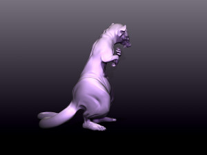 Printready rat 3d print model Model Cetak 3D