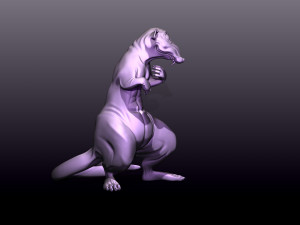 Printready rat 3d print model Model Cetak 3D