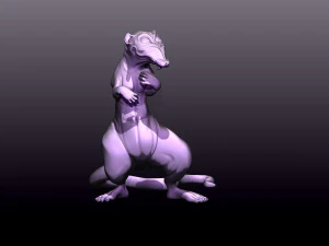 Printready rat 3d print model 3D Print Model