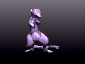 Printready rat 3d print model 3D Print Model