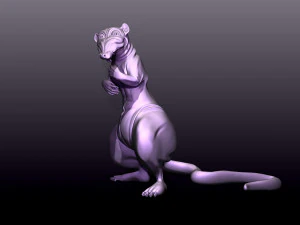 Printready rat 3d print model 3D Print Model