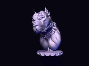 pitbull printready 3D Print Model