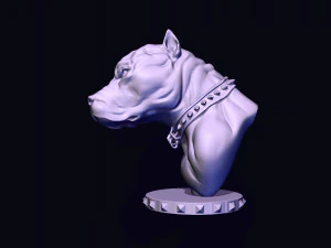 ピットブルプリントレディ 3Dプリントモデル