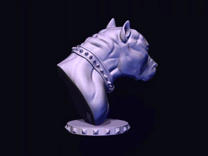 ピットブルプリントレディ 3Dプリントモデル