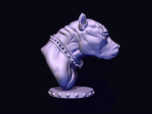 pitbull printready 3D Print Model