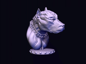 pitbull printready 3D Print Model