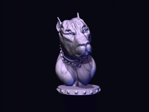 pitbull printready 3D Print Model