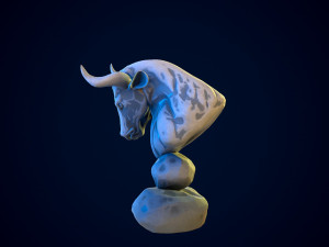 bull gameready 3D Model