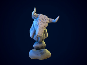 bull gameready 3D Model