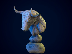 bull gameready 3D Model