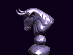 Bull printready 3D 프린트 모델