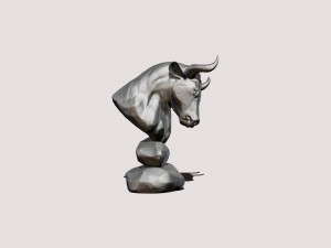 Bull printready 3D 프린트 모델