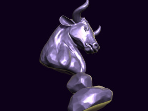 Bull printready 3D 프린트 모델