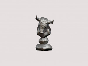 Bull printready 3D 프린트 모델