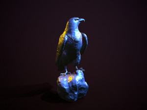 Golden eagle for 3d printing 3D 打印模型