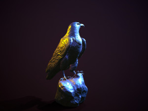 Golden eagle for 3d printing 3D 打印模型