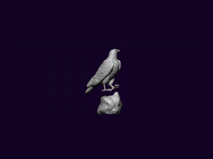 Golden eagle for 3d printing 3D Print Model