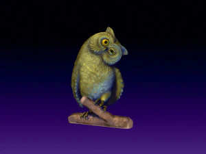 OWL printready 3D Print Model