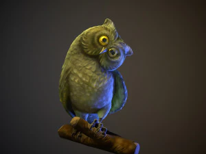 OWL baskıya hazır 3D Baskı Modeli